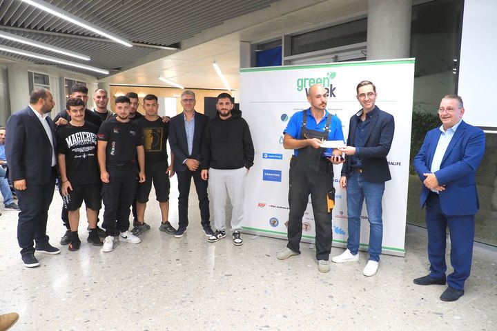 Στιγμιότυπο από την τελετή